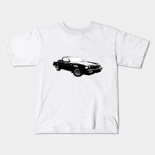 1987 Grand National B&W Kids T-Shirt